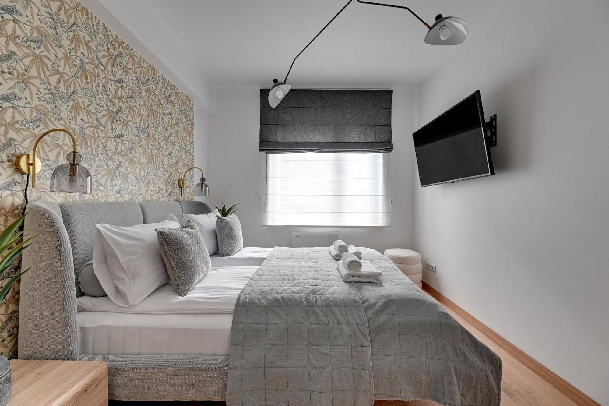 Lion Apartments - Palm Beach With Parking Sopot Bagian luar foto
